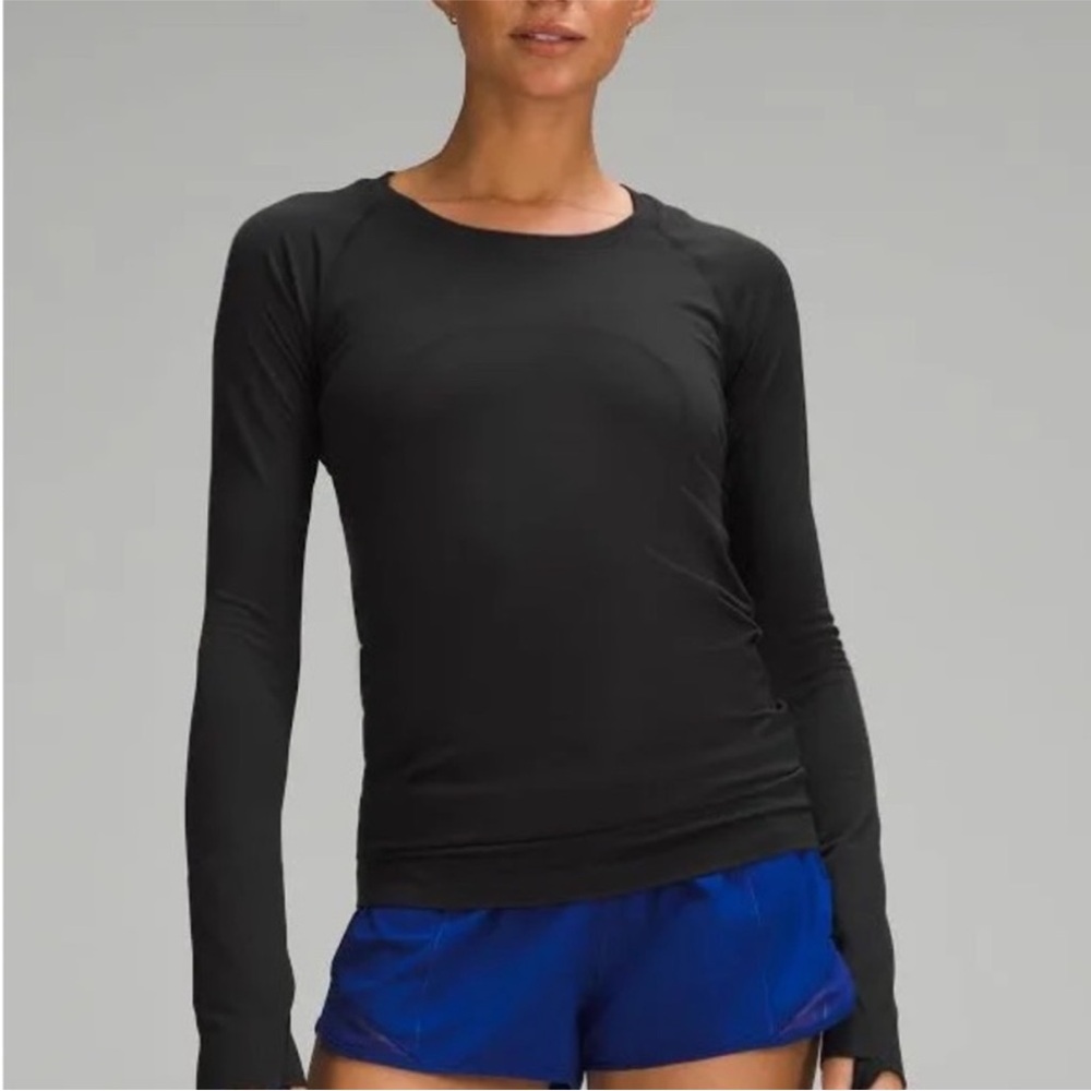 lululemon athletica Black Long Sleeve Top